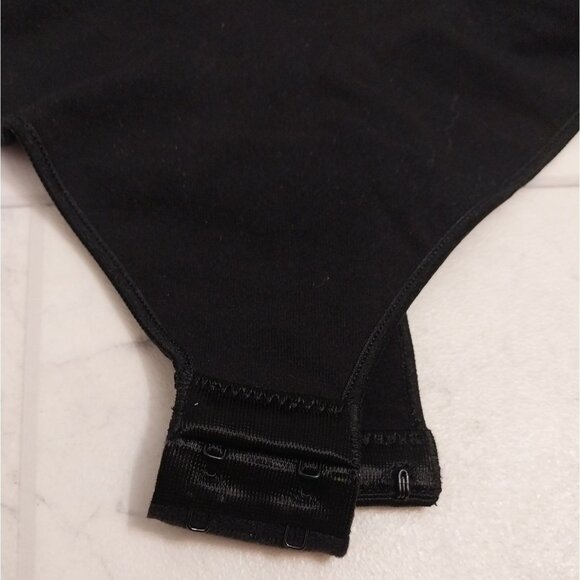 SHAPERX Women's Shapewear Bodysuit Tummy Control Seamless Black Sz L/XL - Picture 9 of 11